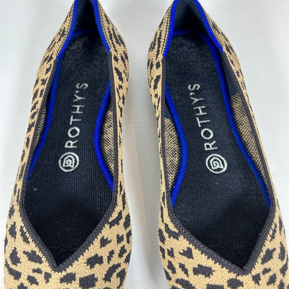 Rothy's The Point (Color: Leopard Print, Size: W8.5) - Picture 4 of 8